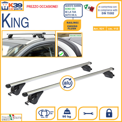 Barre portatutto k39 - portatutto,
